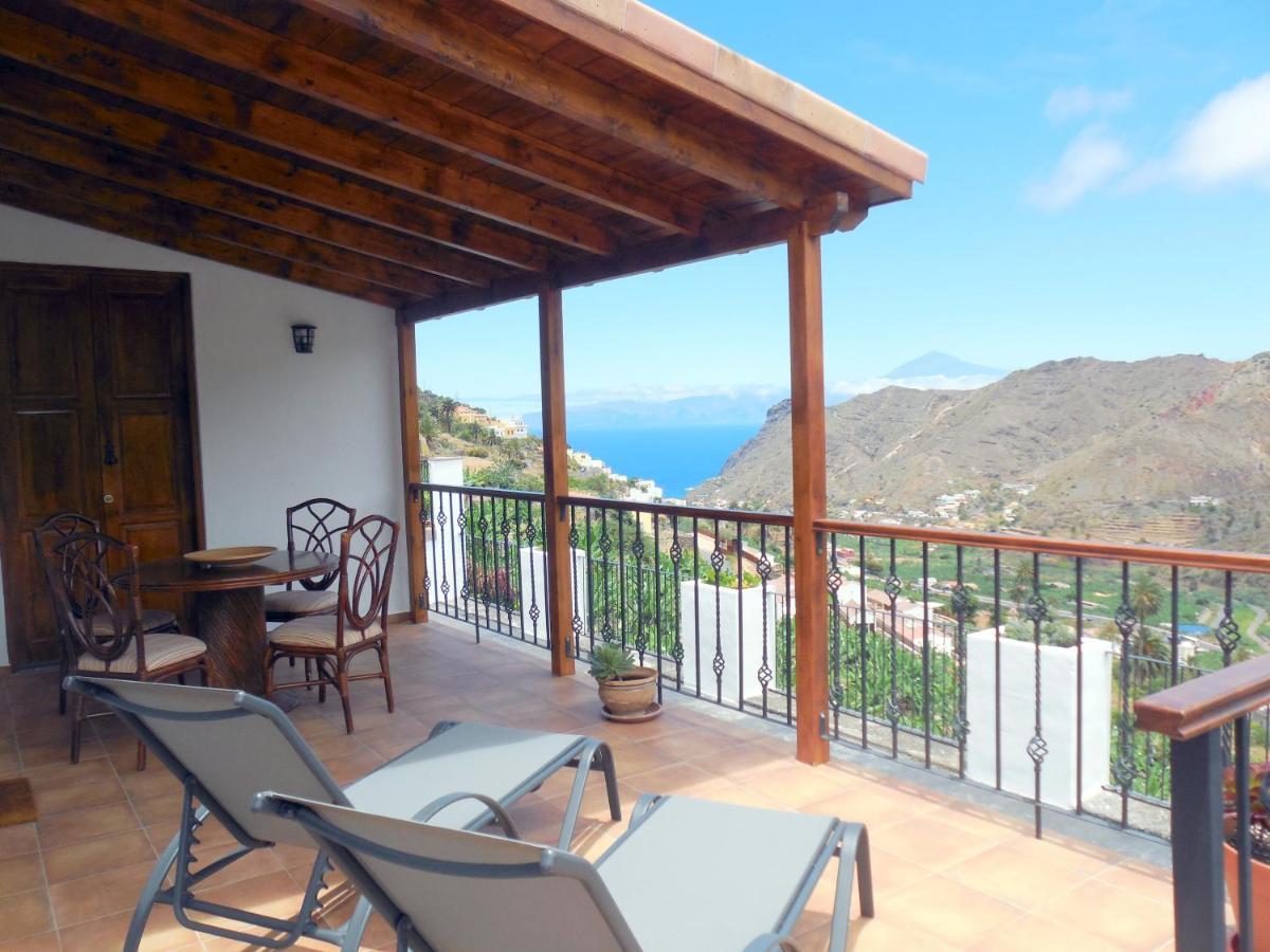 Casa La Sabina Roja 1 - Casa Con Impresionantes Vistas Sobre Hermigua Y El Mar Extérieur photo