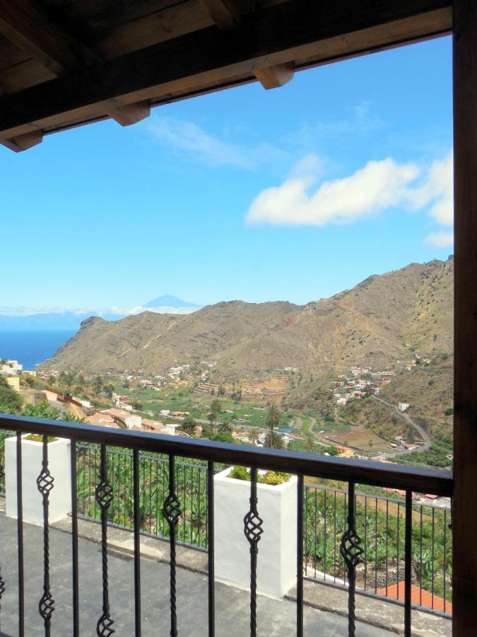 Casa La Sabina Roja 1 - Casa Con Impresionantes Vistas Sobre Hermigua Y El Mar Extérieur photo