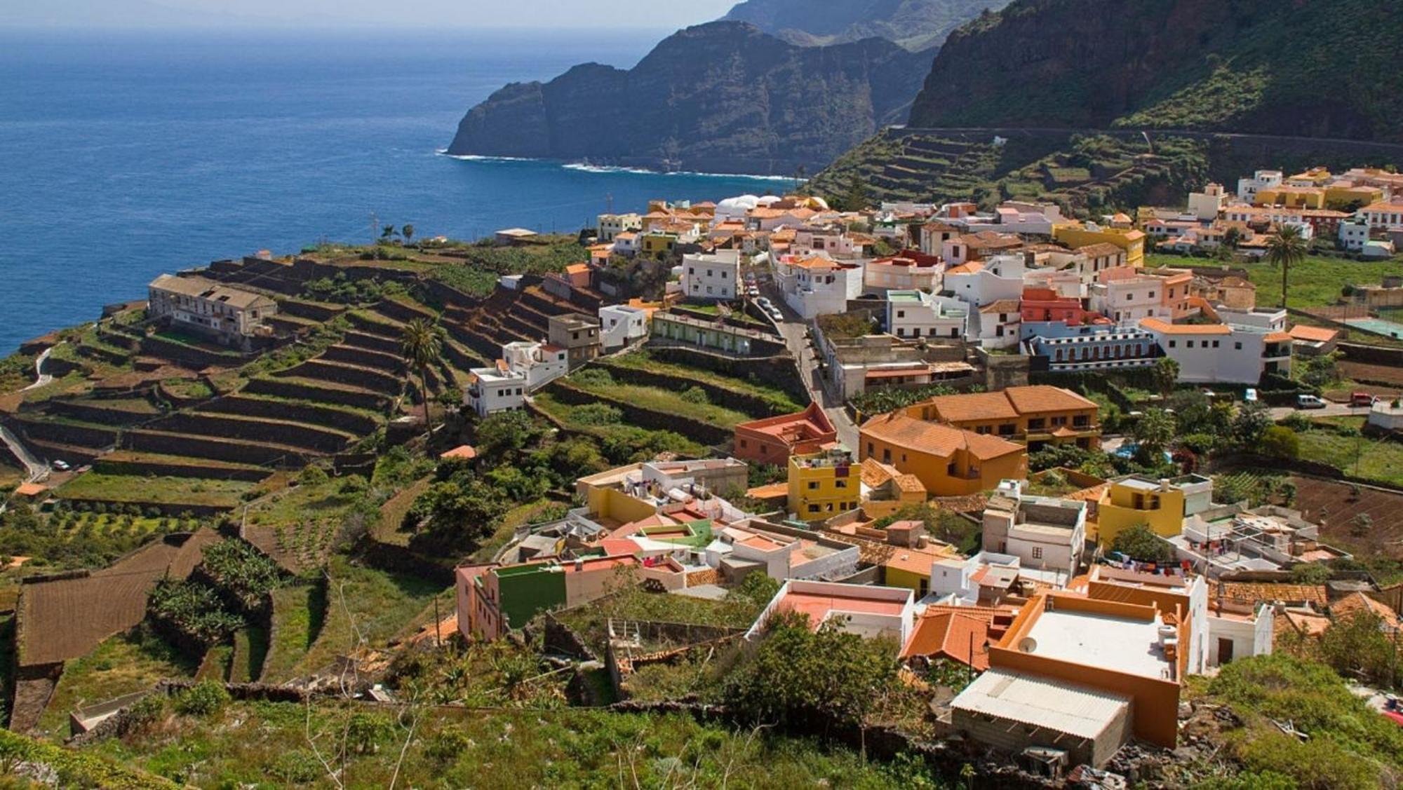 Casa La Sabina Roja 1 - Casa Con Impresionantes Vistas Sobre Hermigua Y El Mar Extérieur photo
